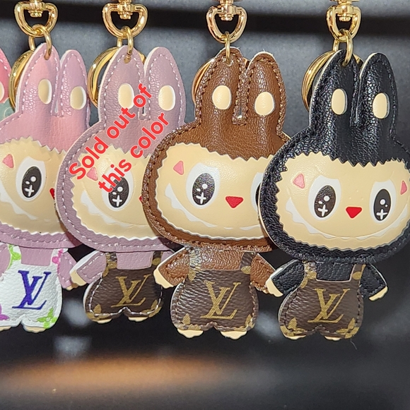 Labubu Leather Keychain - Picture 2 of 5